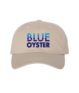 Blue Oyster Dad Hat - Stone